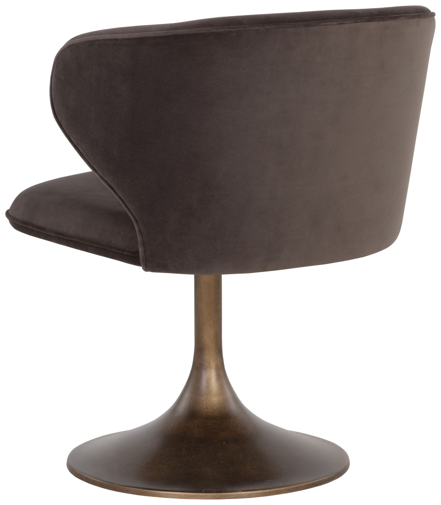 Image 5 Sunpan Simone Swivel Dining Chair Meg Ash more views