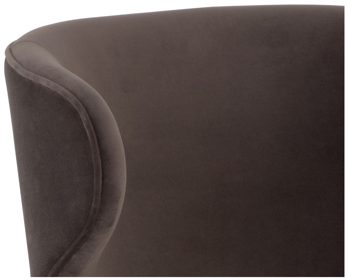 Image 7 Sunpan Simone Swivel Dining Chair Meg Ash more views