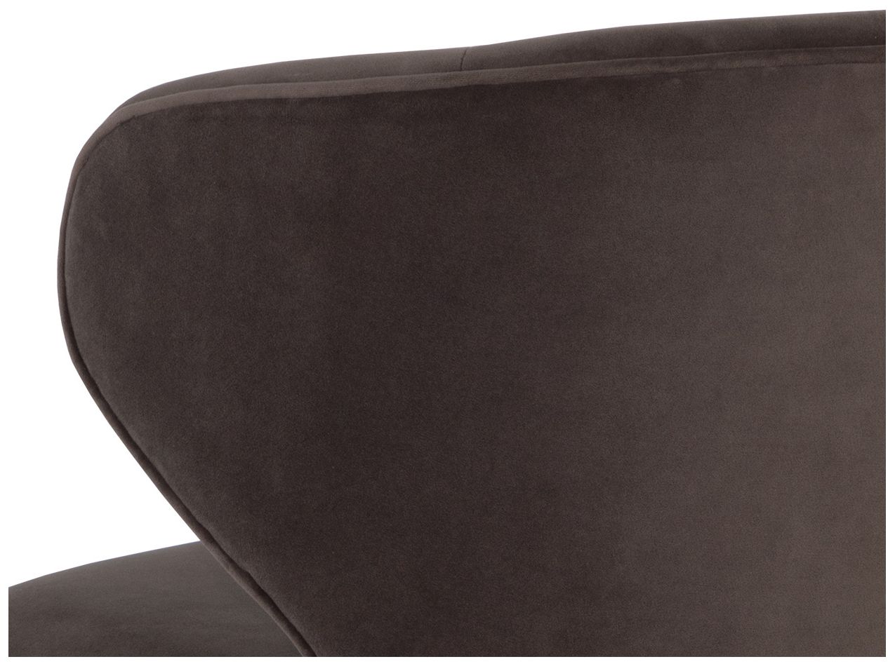 Sunpan Simone Swivel Dining Chair Meg Ash