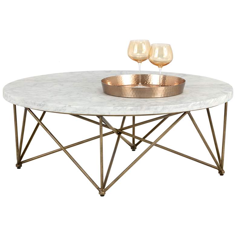 Image 1 Sunpan Skyy Coffee Table Round