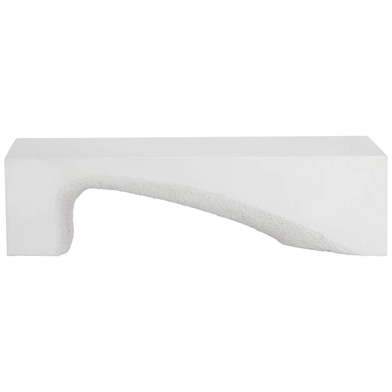 Image 2 Sunpan Soma Bench White more views