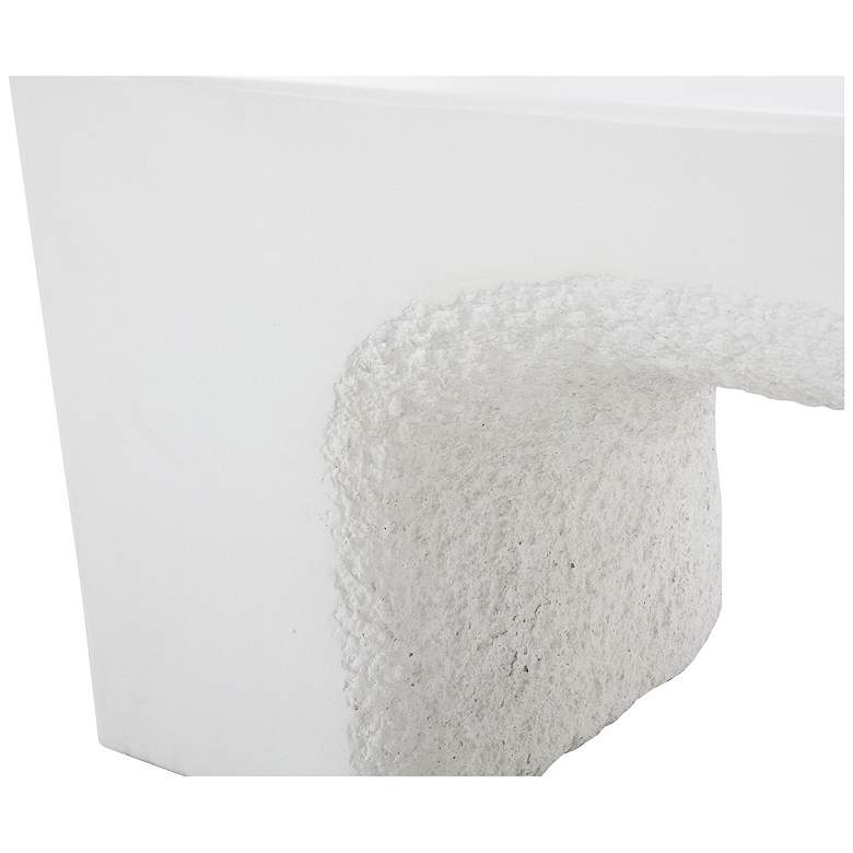 Image 3 Sunpan Soma Bench White more views