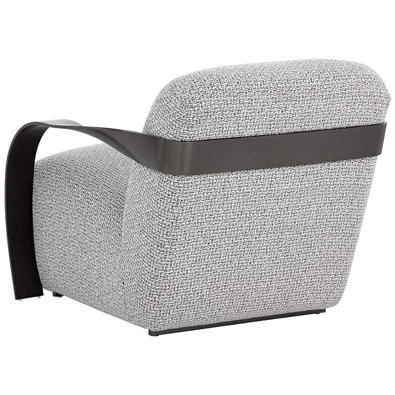 Image 4 Sunpan Sonesta Lounge Chair Dark Bronze Helios Check Black more views