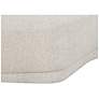 5_Sunpan Soraya 147" Wide Dove Cream Color Fabric Modern Sofa more views
