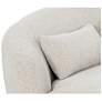 6_Sunpan Soraya 147" Wide Dove Cream Color Fabric Modern Sofa more views