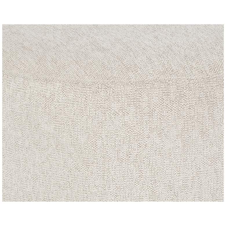 Image 4 Sunpan Soraya Ottoman Dove Cream more views