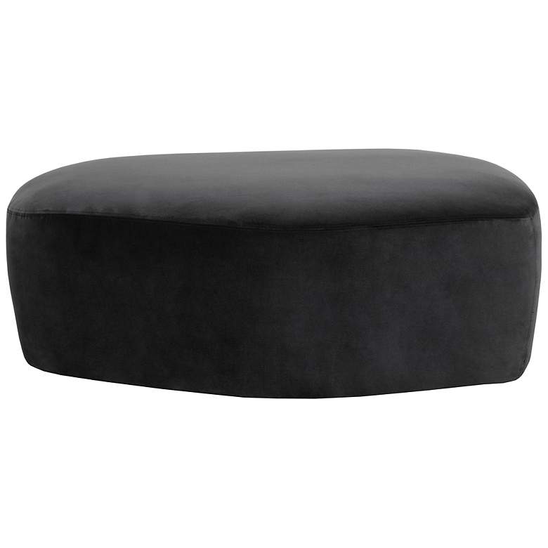 Image 2 Sunpan Soraya Ottoman Shadow Gray more views