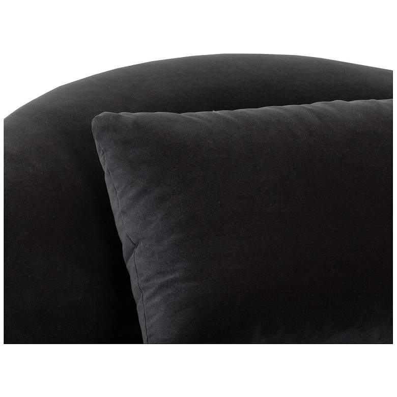 Image 6 Sunpan Soraya Swivel Armless Chair Shadow Gray more views