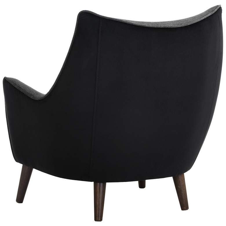 Image 5 Sunpan Sorrel Lounge Chair Polo Club Kohl Gray and Abbington Black more views