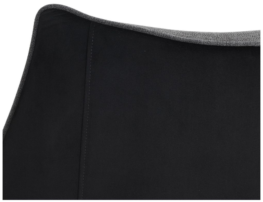 Sunpan Sorrel Lounge Chair Polo Club Kohl Gray and Abbington Black