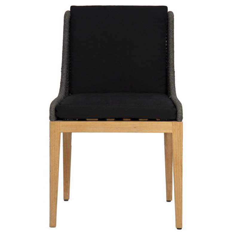 Image 2 Sunpan Sorrento Dining Chair Natural Arashi Black more views