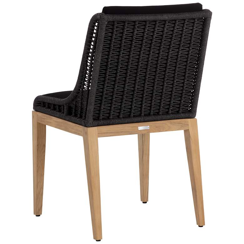 Image 4 Sunpan Sorrento Dining Chair Natural Arashi Black more views