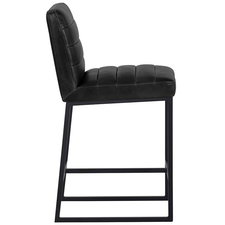 Image 2 Sunpan Spyros Counter Stool Coal Black more views