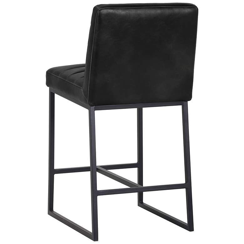Image 3 Sunpan Spyros Counter Stool Coal Black more views