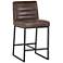 Sunpan Spyros Counter Stool Havana Dark Brown