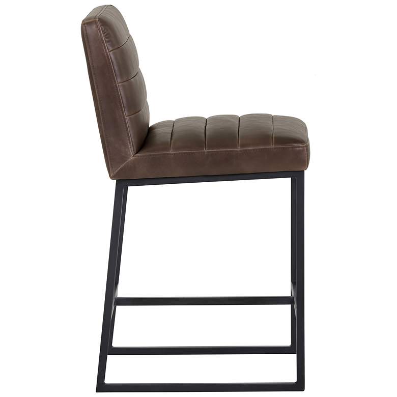 Image 2 Sunpan Spyros Counter Stool Havana Dark Brown more views