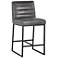 Sunpan Spyros Counter Stool Overcast Gray