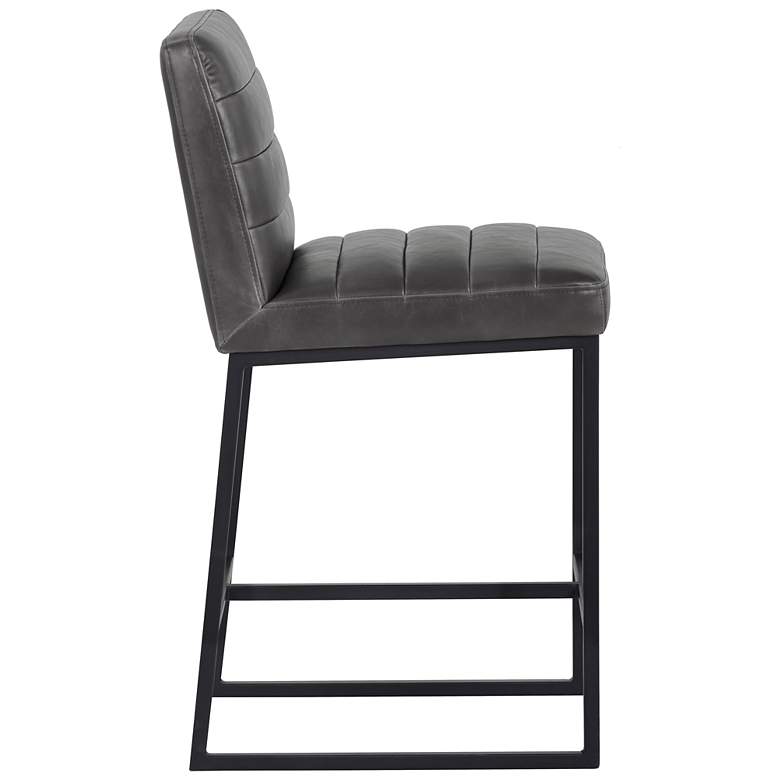 Image 2 Sunpan Spyros Counter Stool Overcast Gray more views