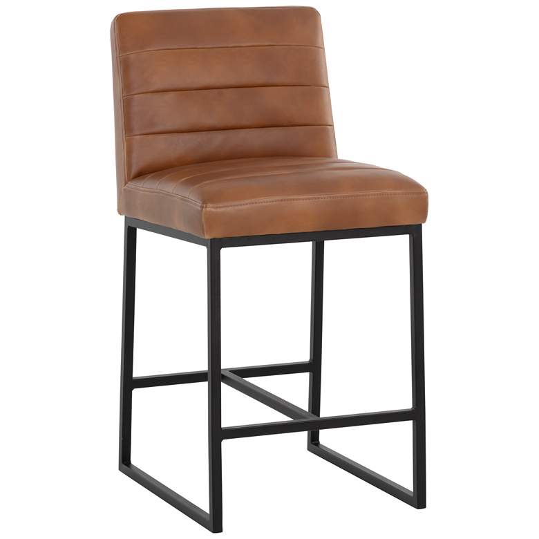 Image 1 Sunpan Spyros Counter Stool Tobacco Tan
