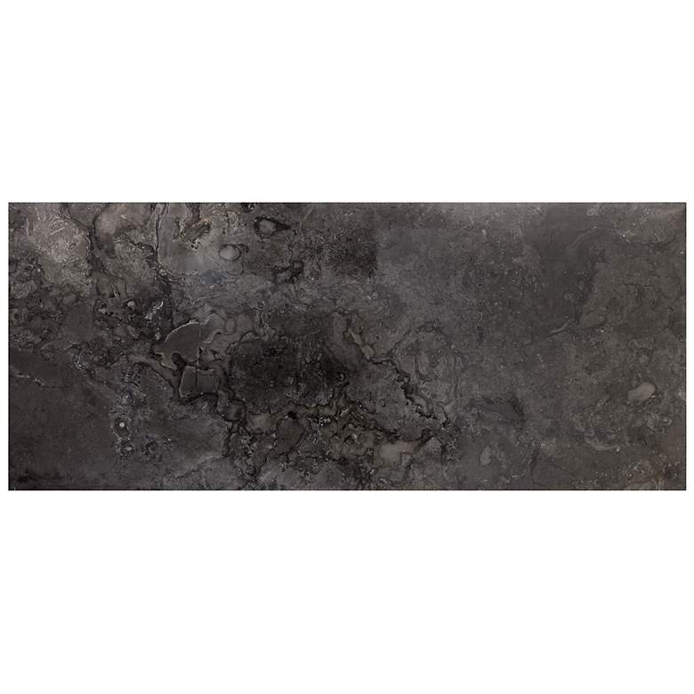 Image 3 Sunpan Stamos Desk Black Gray Marble and Charcoal Gray more views