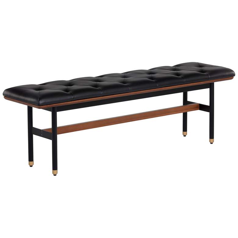 Image 1 Sunpan Staten Bench Black