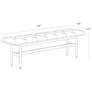 7_Sunpan Staten Bench Black more views