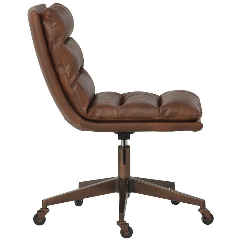 Image 3 Sunpan Stinson Office Chair Bravo Cognac more views