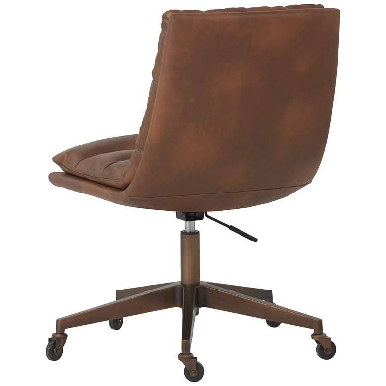 Image 4 Sunpan Stinson Office Chair Bravo Cognac more views
