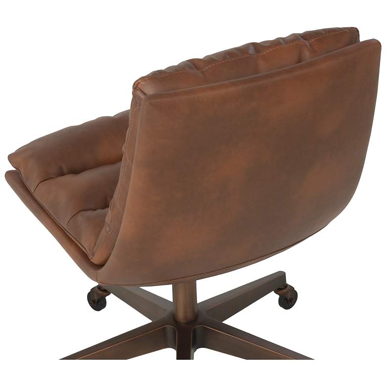 Image 5 Sunpan Stinson Office Chair Bravo Cognac more views