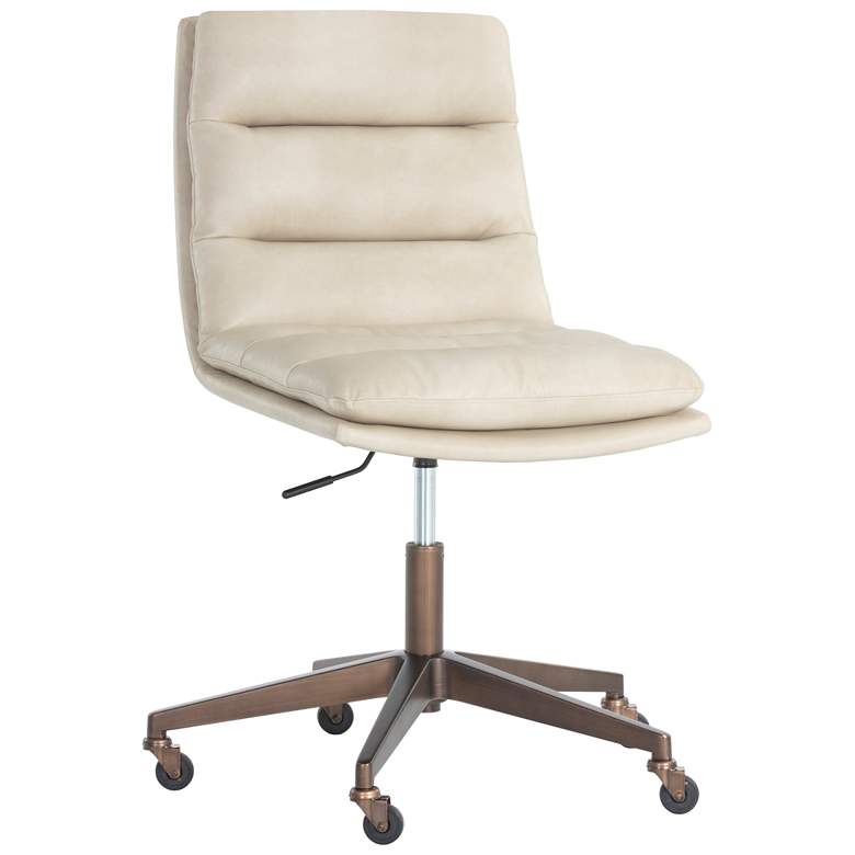 Image 1 Sunpan Stinson Office Chair Bravo Cream