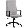 1_Sunpan Swanson Office Chair Polo Club Stone and Bravo Metal