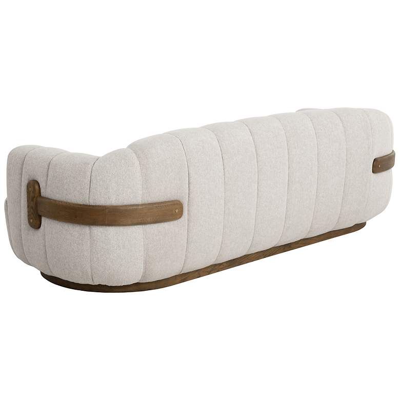 Image 3 Sunpan Tadeo Sofa Warm Brown Dove Cream more views