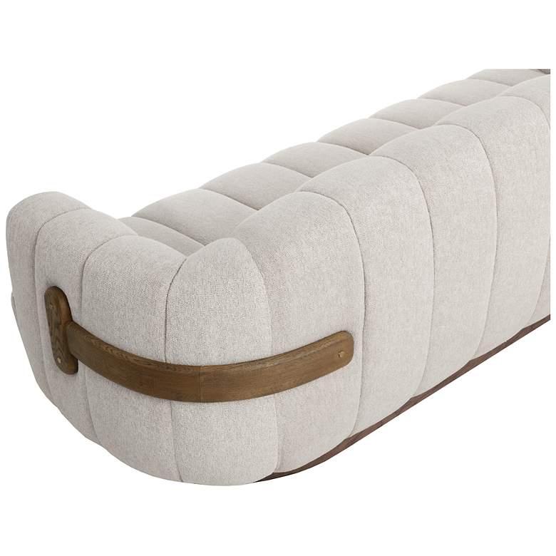 Image 4 Sunpan Tadeo Sofa Warm Brown Dove Cream more views
