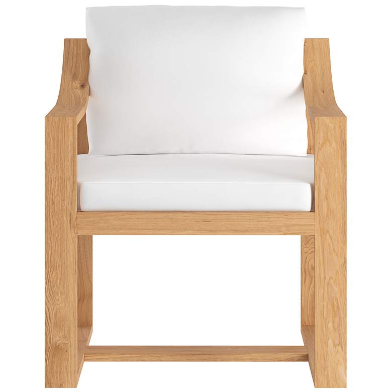 Image 2 Sunpan Tahiti Dining Armchair Stinson White more views