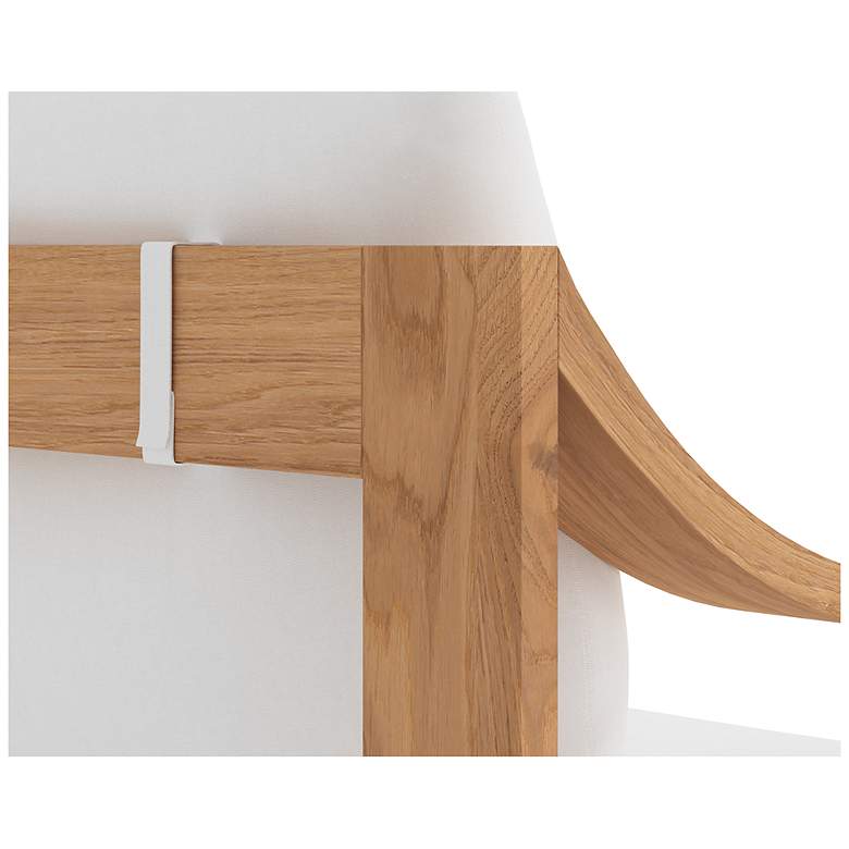 Image 7 Sunpan Tahiti Dining Armchair Stinson White more views