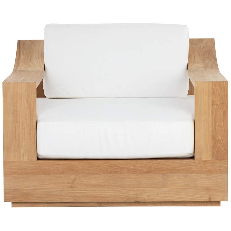 Image 2 Sunpan Tahiti Swivel Lounge Chair Stinson White more views