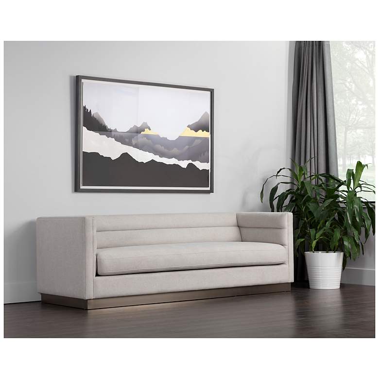 Image 3 Sunpan Talbot Sofa Belfast Oatmeal more views
