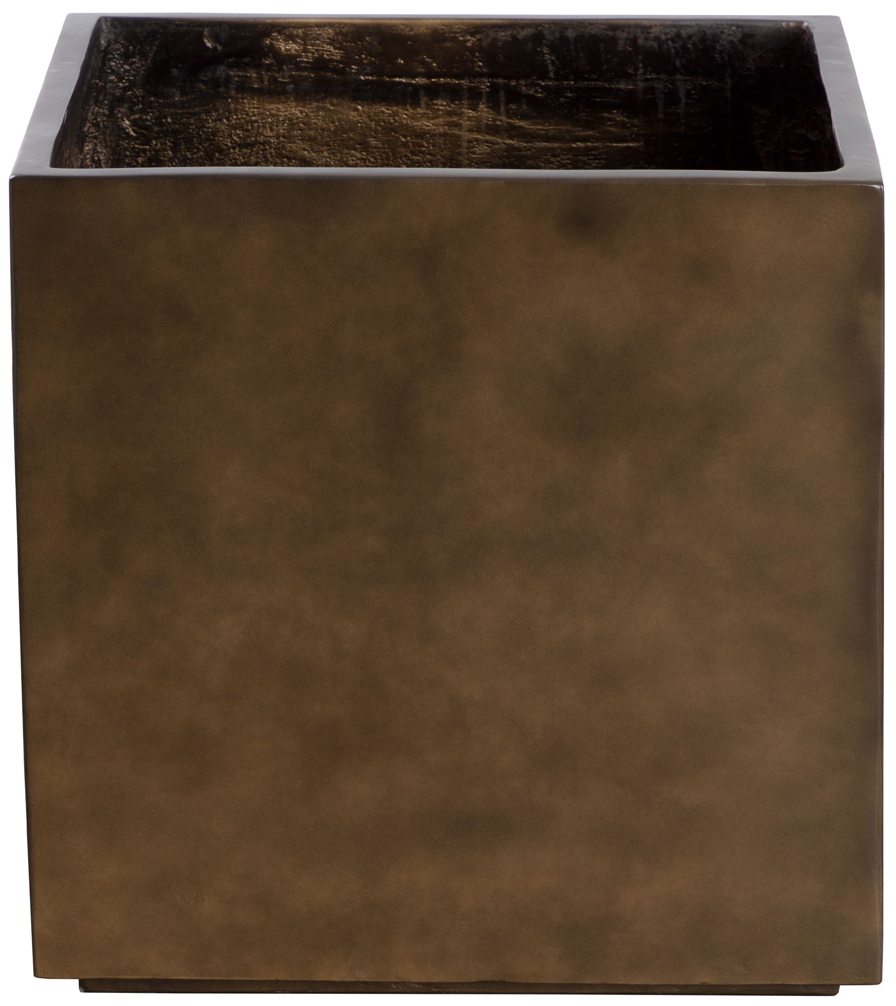 Image 2 Sunpan Tansy Planter Antique Bronze more views