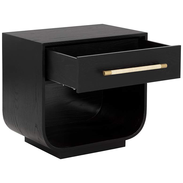 Image 3 Sunpan Tarrant Nightstand Black more views
