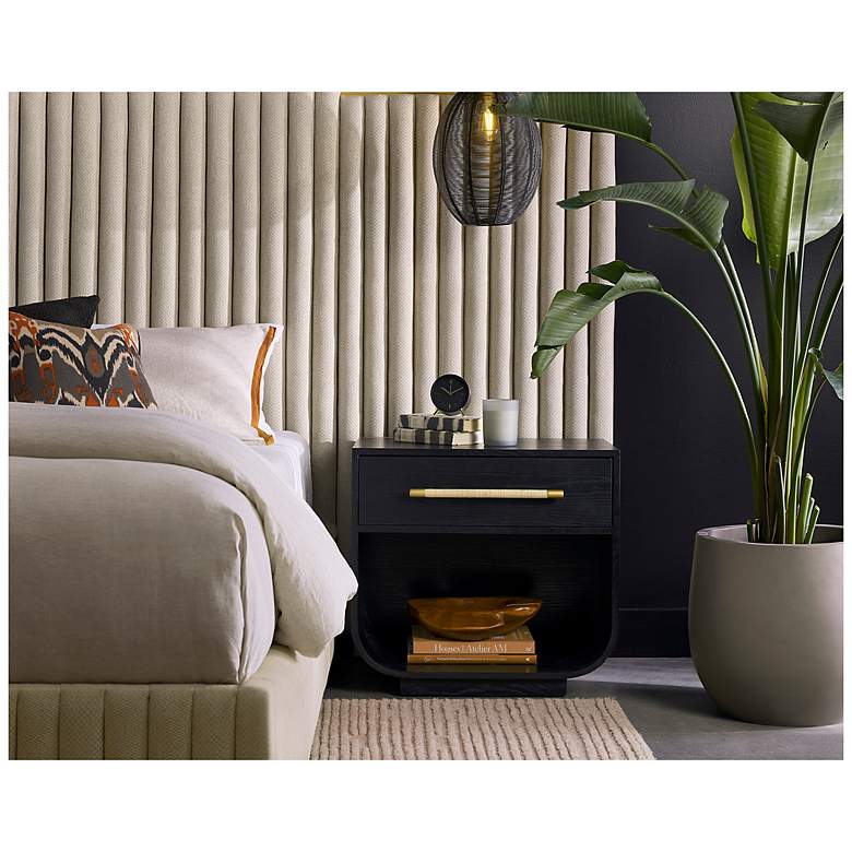 Image 7 Sunpan Tarrant Nightstand Black more views