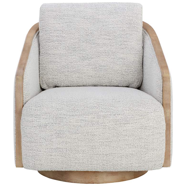 Image 3 Sunpan Tasia Swivel Lounge Chair Merino Cotton more views