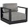Sunpan Tavira Armchair Charcoal Lanikai Salt And Pepper