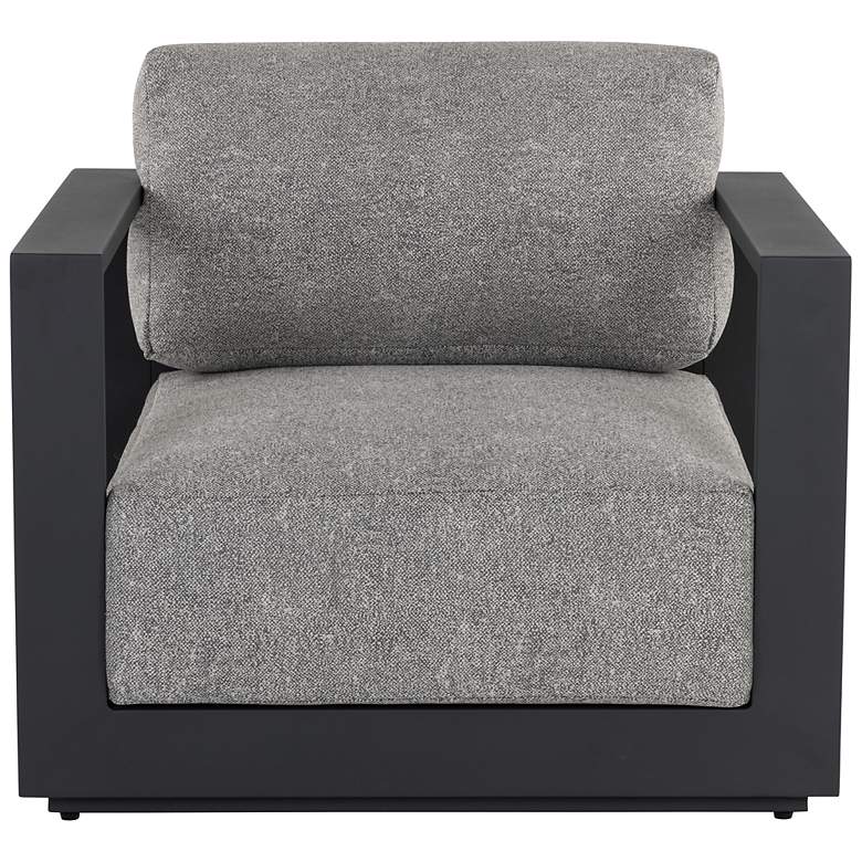 Image 2 Sunpan Tavira Armchair Charcoal Lanikai Salt And Pepper more views