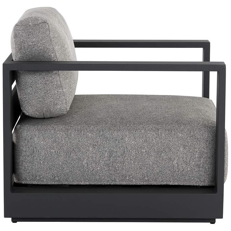 Image 3 Sunpan Tavira Armchair Charcoal Lanikai Salt And Pepper more views