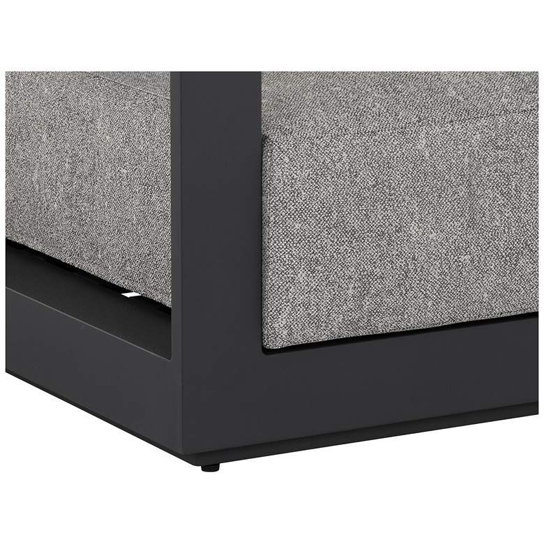 Image 5 Sunpan Tavira Armchair Charcoal Lanikai Salt And Pepper more views