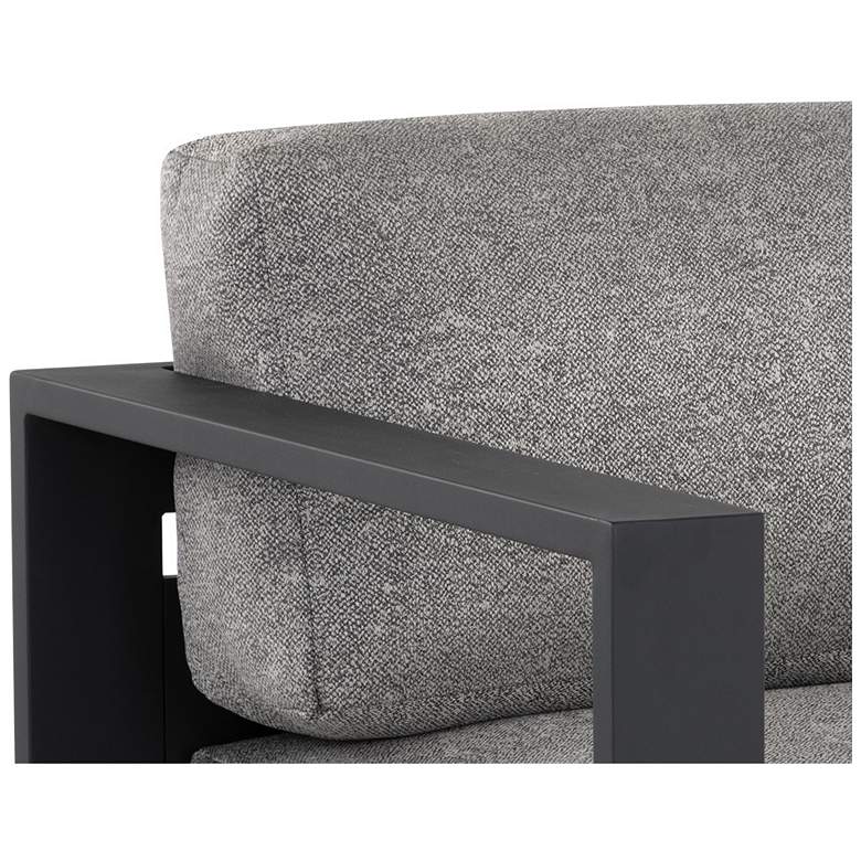Image 6 Sunpan Tavira Armchair Charcoal Lanikai Salt And Pepper more views