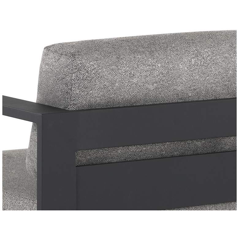 Image 7 Sunpan Tavira Armchair Charcoal Lanikai Salt And Pepper more views