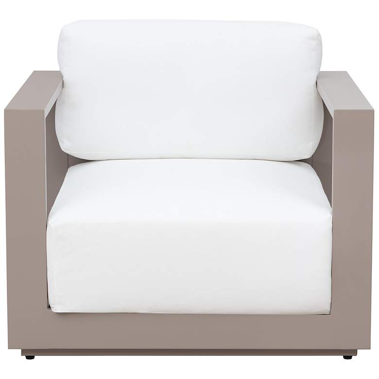 Image 2 Sunpan Tavira Armchair Greige Stinson White more views