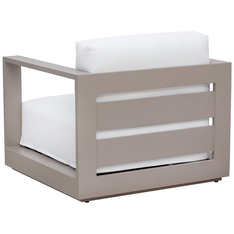 Image 4 Sunpan Tavira Armchair Greige Stinson White more views