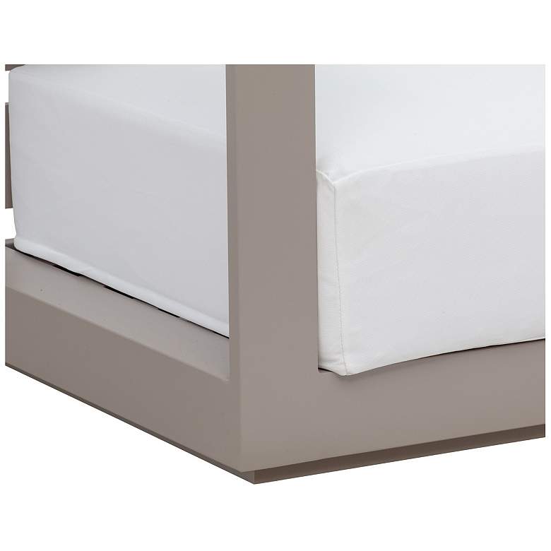 Image 5 Sunpan Tavira Armchair Greige Stinson White more views